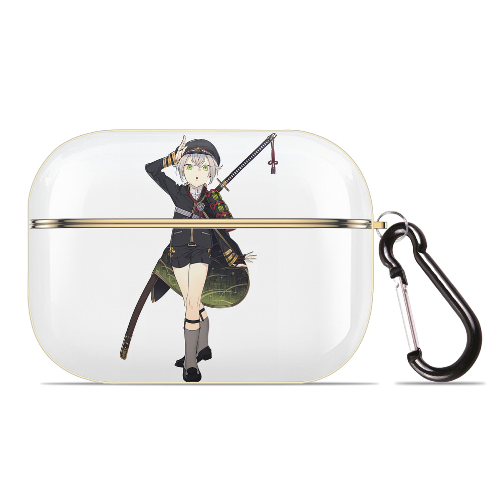 （画像用） 刀剣乱舞 Touken Ranbu 【AirPods Pro用】ハードシェル保護ケース｜耐衝撃・防指紋・カラビナ付き商品仕様