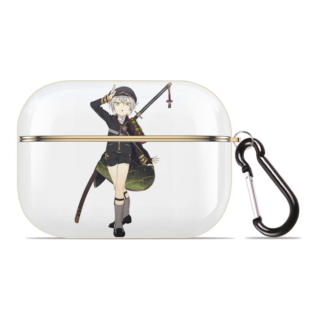 （画像用） 刀剣乱舞 Touken Ranbu 【AirPods Pro用】ハードシェル保護ケース｜耐衝撃・防指紋・カラビナ付き商品仕様