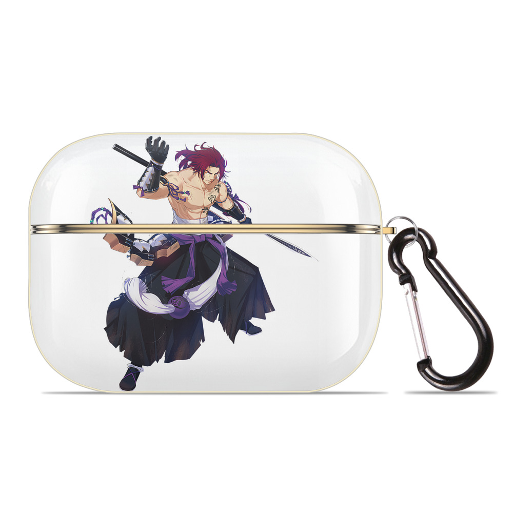 （画像用） 刀剣乱舞 Touken Ranbu 【AirPods Pro用】ハードシェル保護ケース｜耐衝撃・防指紋・カラビナ付き商品仕様