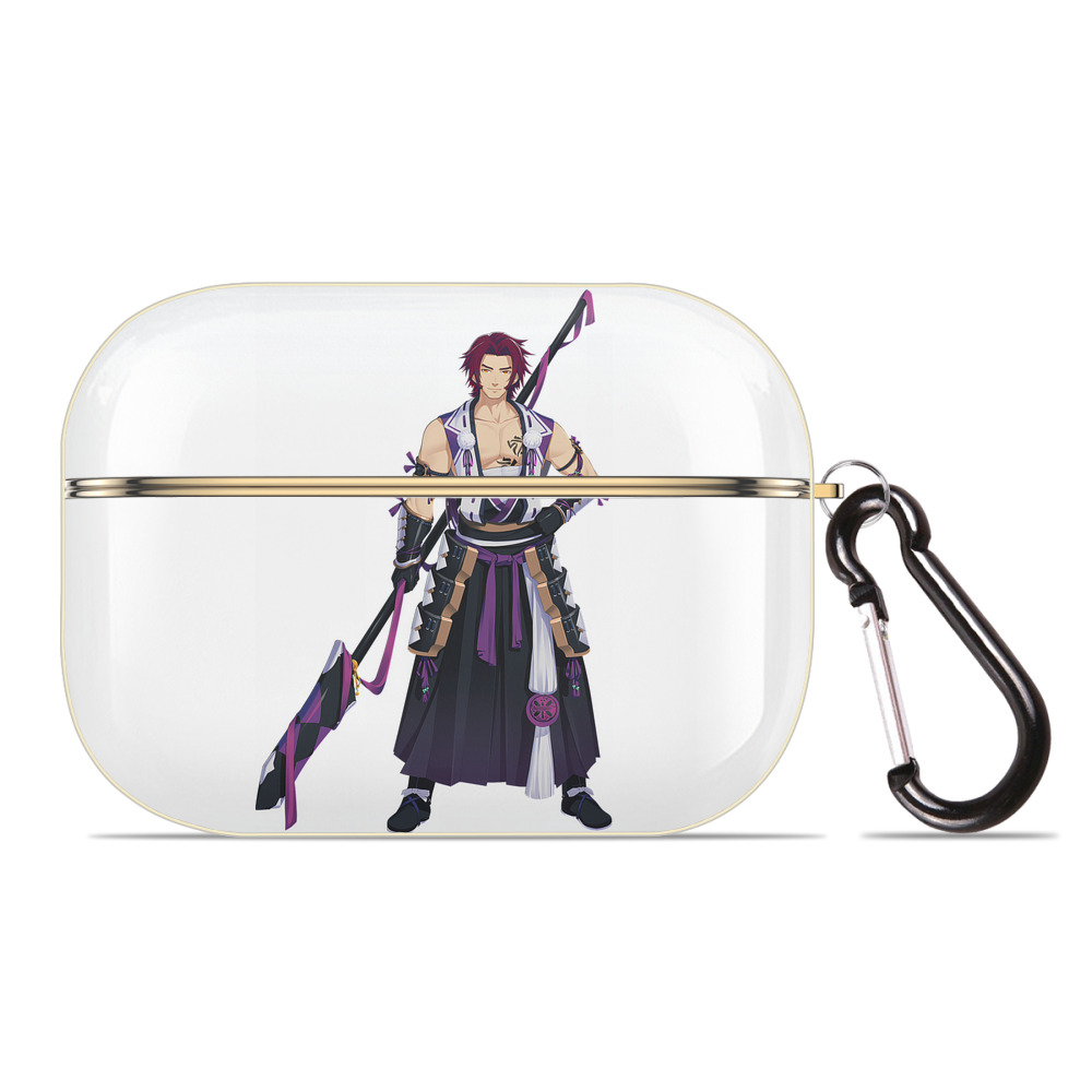 （画像用） 刀剣乱舞 Touken Ranbu 【AirPods Pro用】ハードシェル保護ケース｜耐衝撃・防指紋・カラビナ付き商品仕様