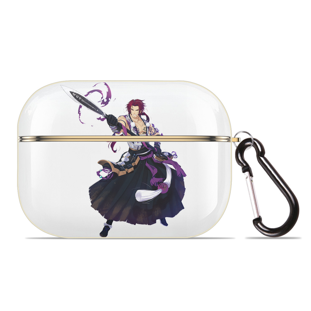（画像用） 刀剣乱舞 Touken Ranbu 【AirPods Pro用】ハードシェル保護ケース｜耐衝撃・防指紋・カラビナ付き商品仕様