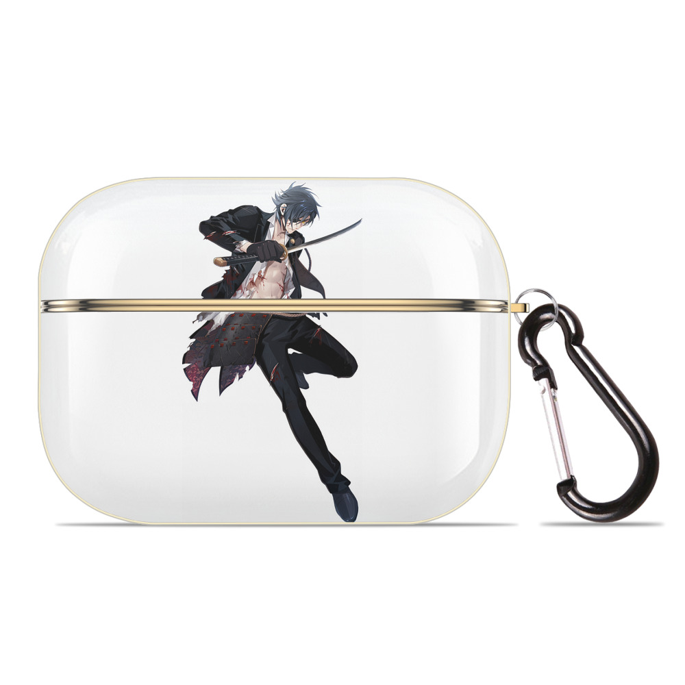 （画像用） 刀剣乱舞 Touken Ranbu 【AirPods Pro用】ハードシェル保護ケース｜耐衝撃・防指紋・カラビナ付き商品仕様