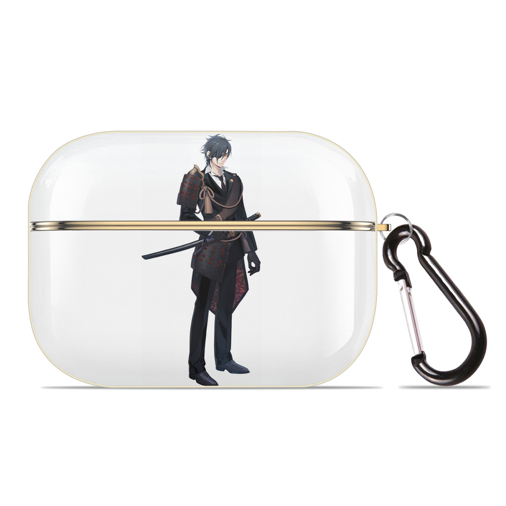 （画像用） 刀剣乱舞 Touken Ranbu 【AirPods Pro用】ハードシェル保護ケース｜耐衝撃・防指紋・カラビナ付き商品仕様