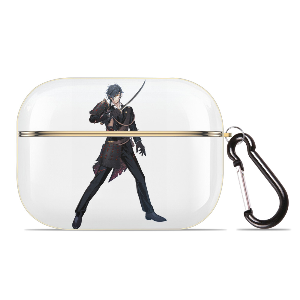 （画像用） 刀剣乱舞 Touken Ranbu 【AirPods Pro用】ハードシェル保護ケース｜耐衝撃・防指紋・カラビナ付き商品仕様
