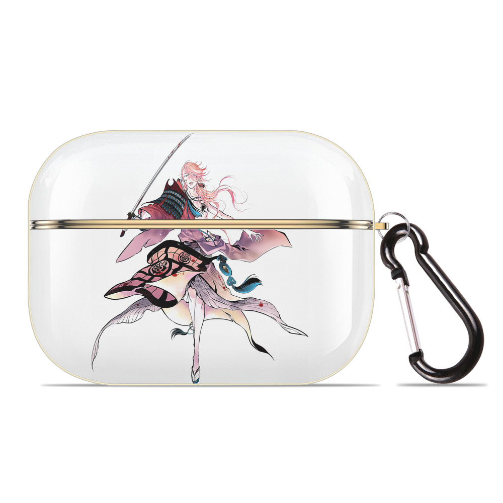 （画像用） 刀剣乱舞 Touken Ranbu 【AirPods Pro用】ハードシェル保護ケース｜耐衝撃・防指紋・カラビナ付き商品仕様