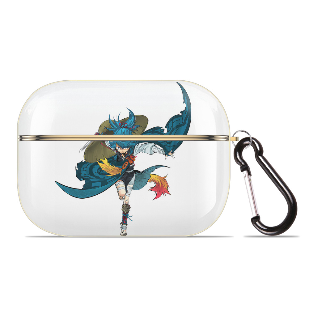 （画像用） 刀剣乱舞 Touken Ranbu 【AirPods Pro用】ハードシェル保護ケース｜耐衝撃・防指紋・カラビナ付き商品仕様