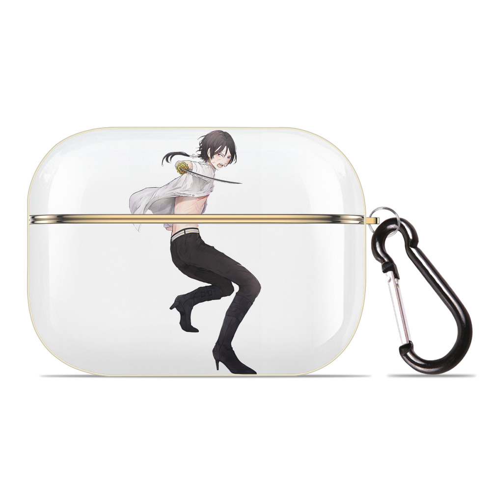 （画像用） 刀剣乱舞 Touken Ranbu 【AirPods Pro用】ハードシェル保護ケース｜耐衝撃・防指紋・カラビナ付き商品仕様