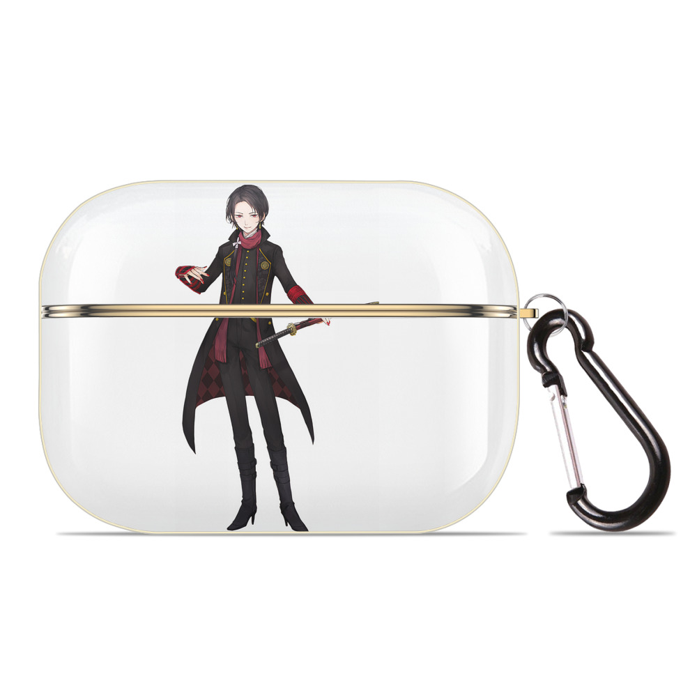 （画像用） 刀剣乱舞 Touken Ranbu 【AirPods Pro用】ハードシェル保護ケース｜耐衝撃・防指紋・カラビナ付き商品仕様