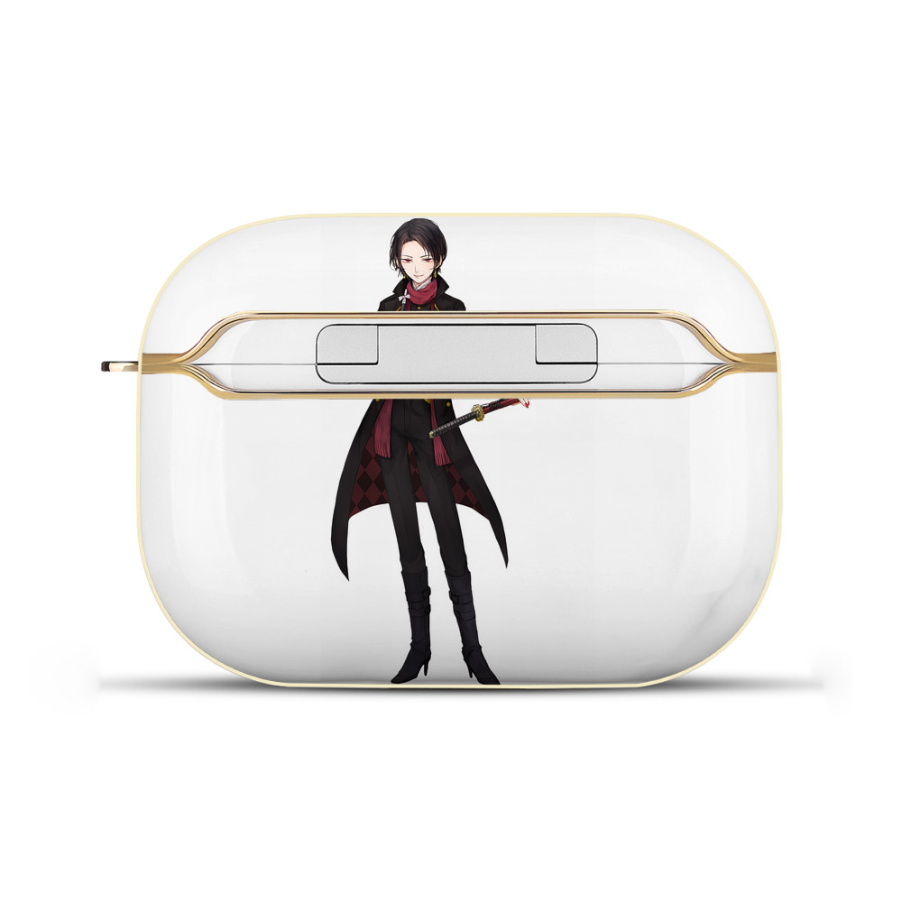 （画像用） 刀剣乱舞 Touken Ranbu 【AirPods Pro用】ハードシェル保護ケース｜耐衝撃・防指紋・カラビナ付き商品仕様