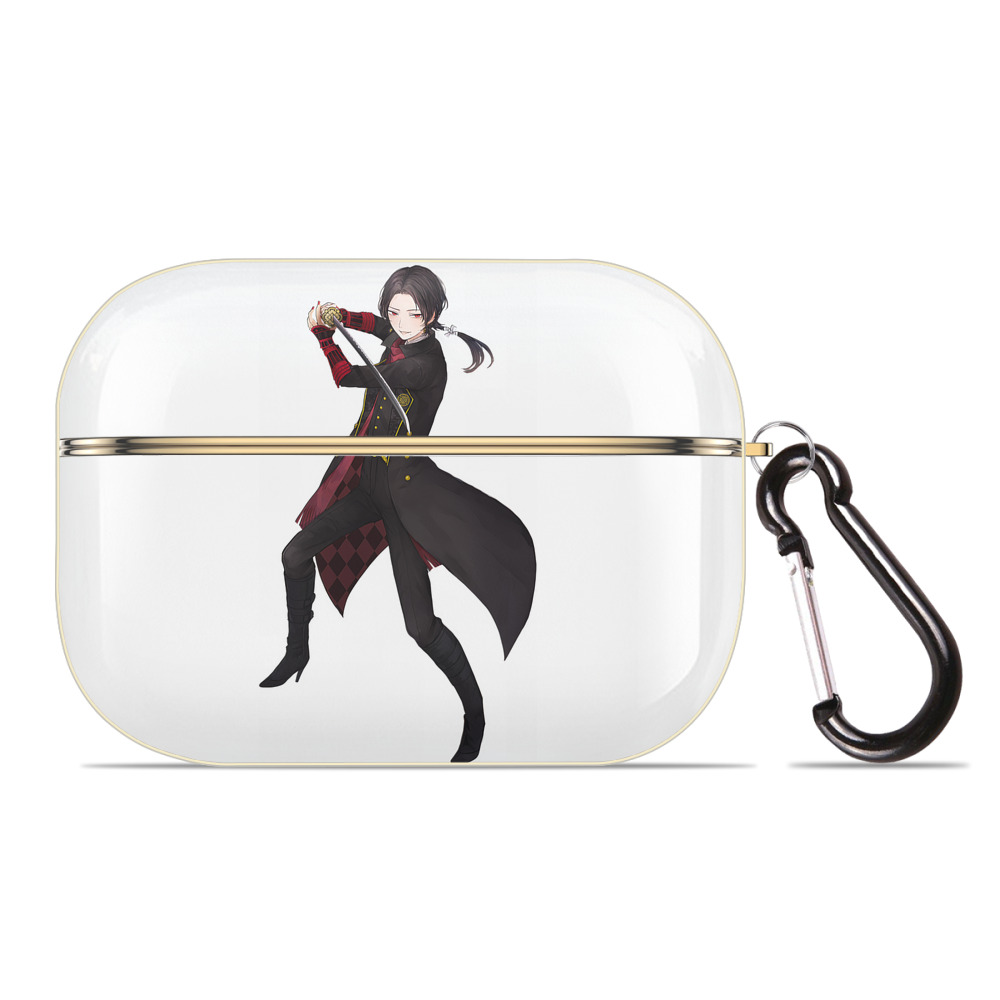 （画像用） 刀剣乱舞 Touken Ranbu 【AirPods Pro用】ハードシェル保護ケース｜耐衝撃・防指紋・カラビナ付き商品仕様