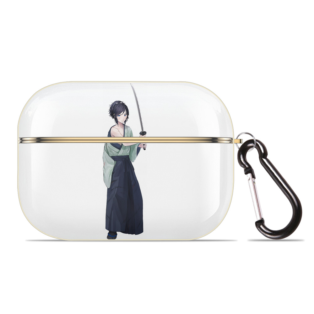 （画像用） 刀剣乱舞 Touken Ranbu 【AirPods Pro用】ハードシェル保護ケース｜耐衝撃・防指紋・カラビナ付き商品仕様