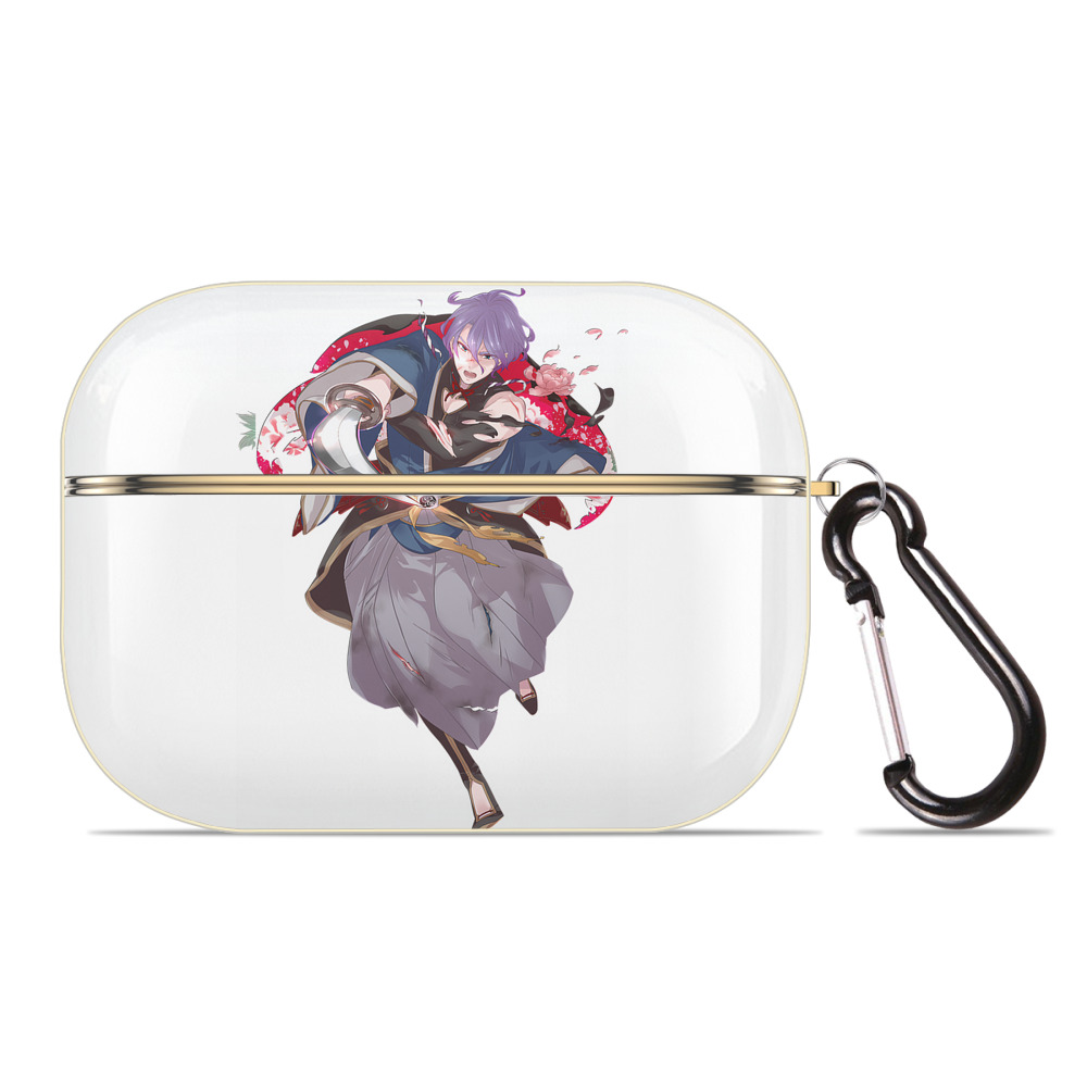 （画像用） 刀剣乱舞 Touken Ranbu 【AirPods Pro用】ハードシェル保護ケース｜耐衝撃・防指紋・カラビナ付き商品仕様