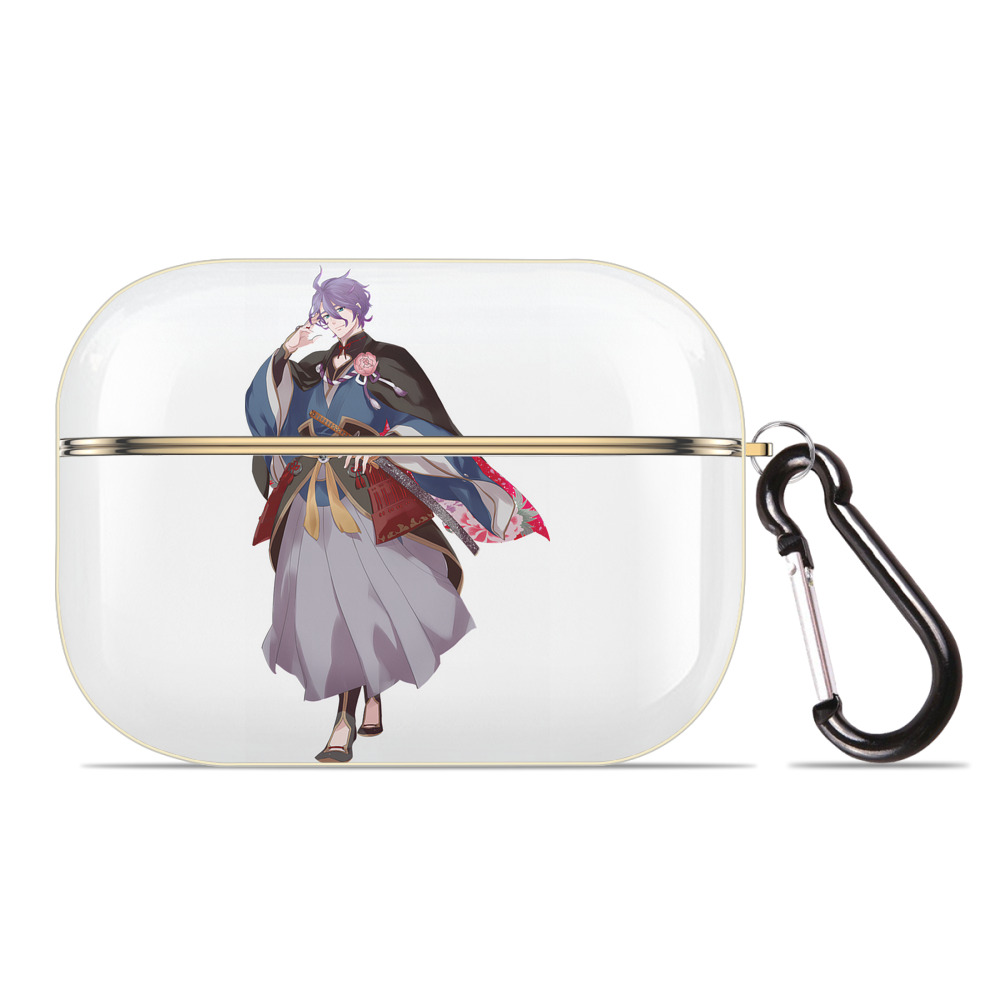 （画像用） 刀剣乱舞 Touken Ranbu 【AirPods Pro用】ハードシェル保護ケース｜耐衝撃・防指紋・カラビナ付き商品仕様