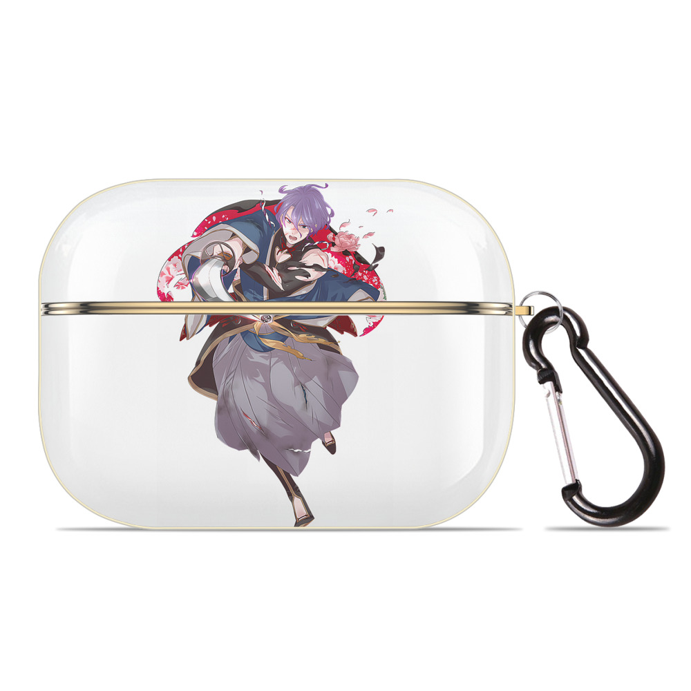 （画像用） 刀剣乱舞 Touken Ranbu 【AirPods Pro用】ハードシェル保護ケース｜耐衝撃・防指紋・カラビナ付き商品仕様