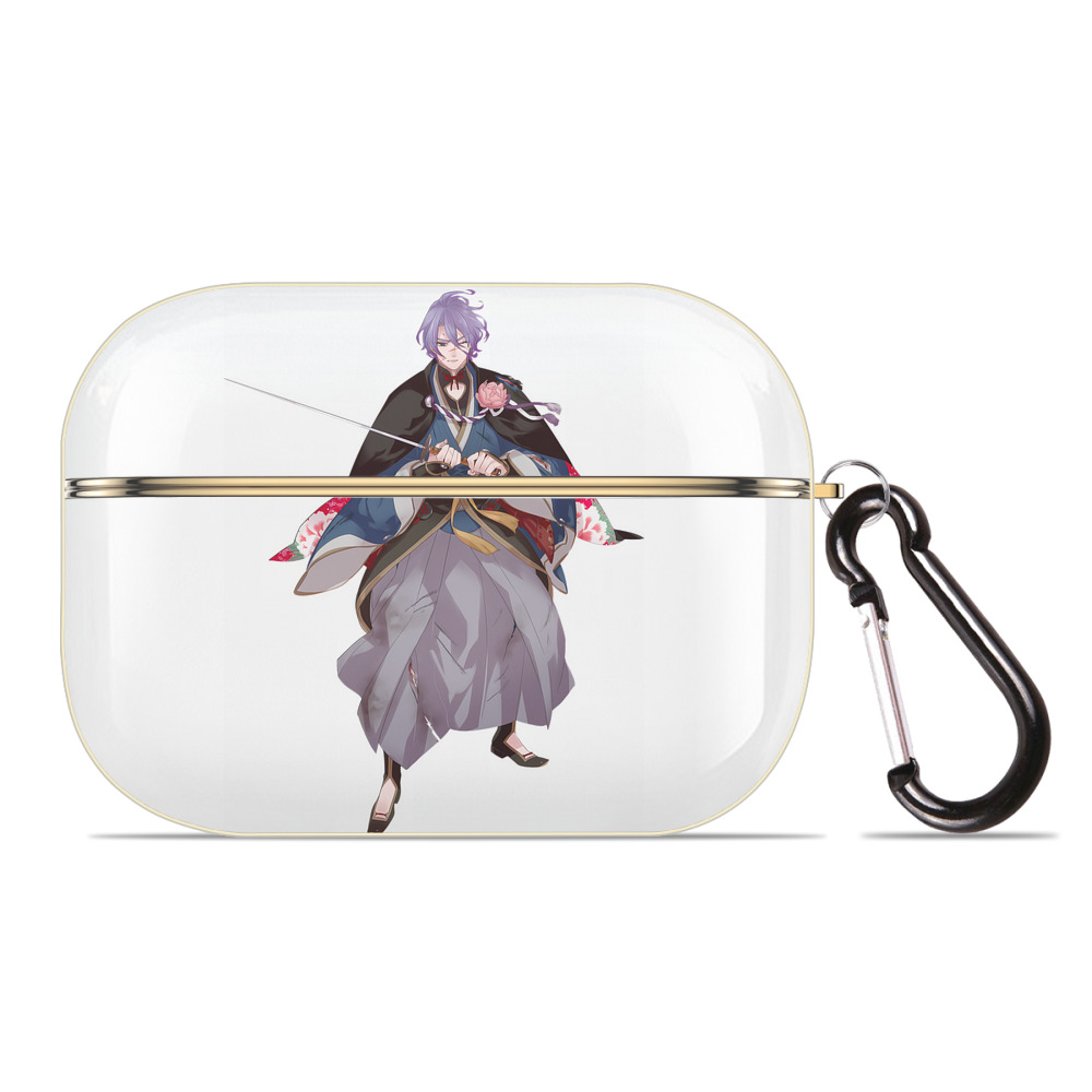 （画像用） 刀剣乱舞 Touken Ranbu 【AirPods Pro用】ハードシェル保護ケース｜耐衝撃・防指紋・カラビナ付き商品仕様