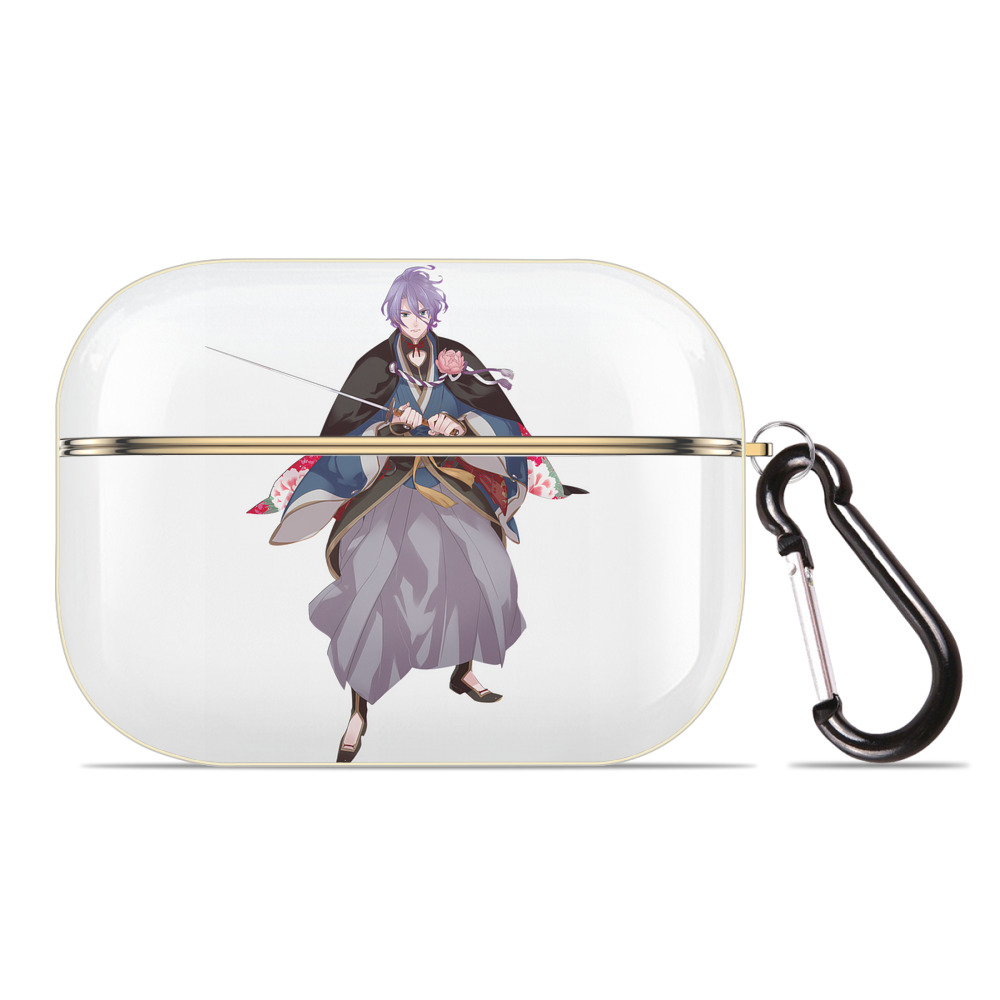 （画像用） 刀剣乱舞 Touken Ranbu 【AirPods Pro用】ハードシェル保護ケース｜耐衝撃・防指紋・カラビナ付き商品仕様