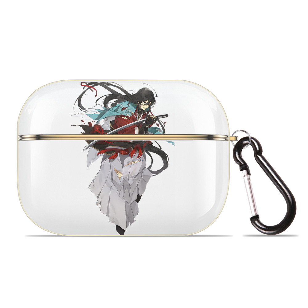 （画像用） 刀剣乱舞 Touken Ranbu 【AirPods Pro用】ハードシェル保護ケース｜耐衝撃・防指紋・カラビナ付き商品仕様