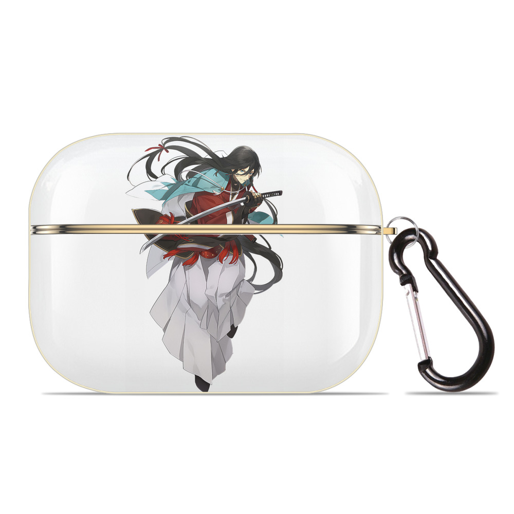 （画像用） 刀剣乱舞 Touken Ranbu 【AirPods Pro用】ハードシェル保護ケース｜耐衝撃・防指紋・カラビナ付き商品仕様