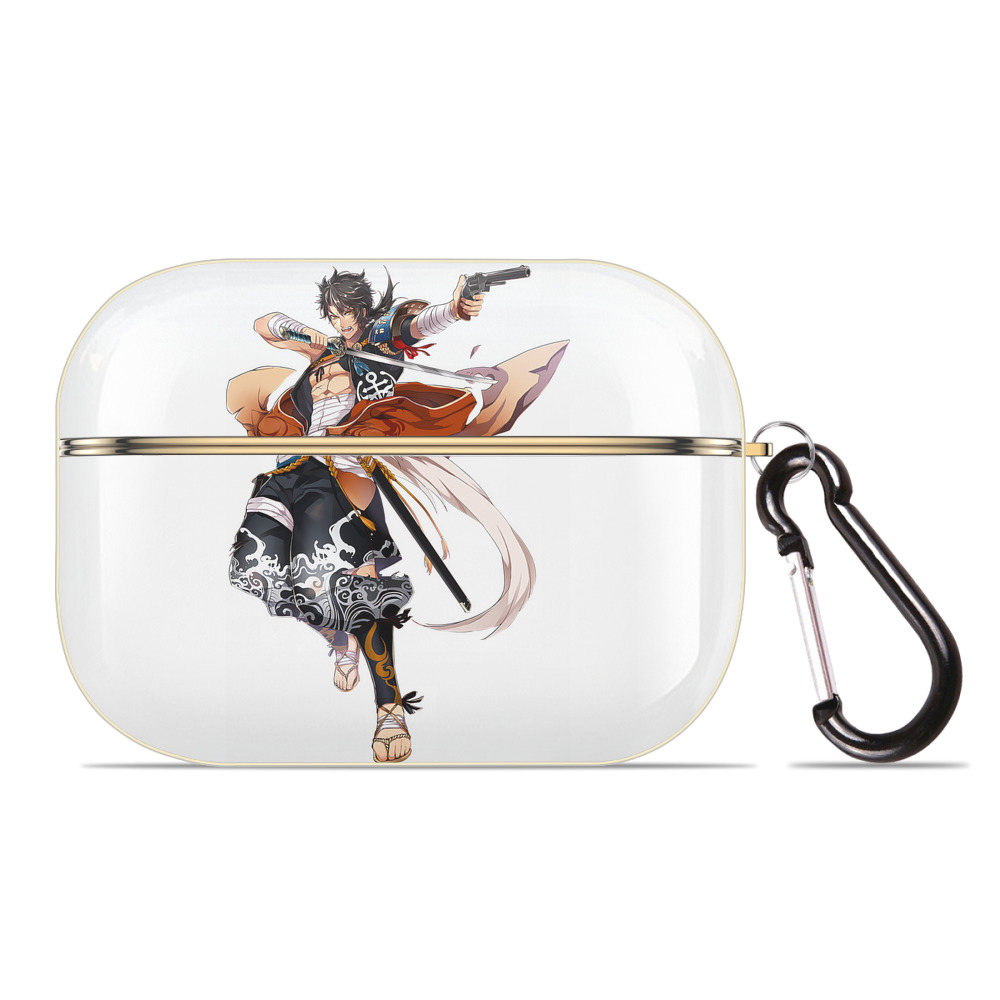 （画像用） 刀剣乱舞 Touken Ranbu 【AirPods Pro用】ハードシェル保護ケース｜耐衝撃・防指紋・カラビナ付き商品仕様