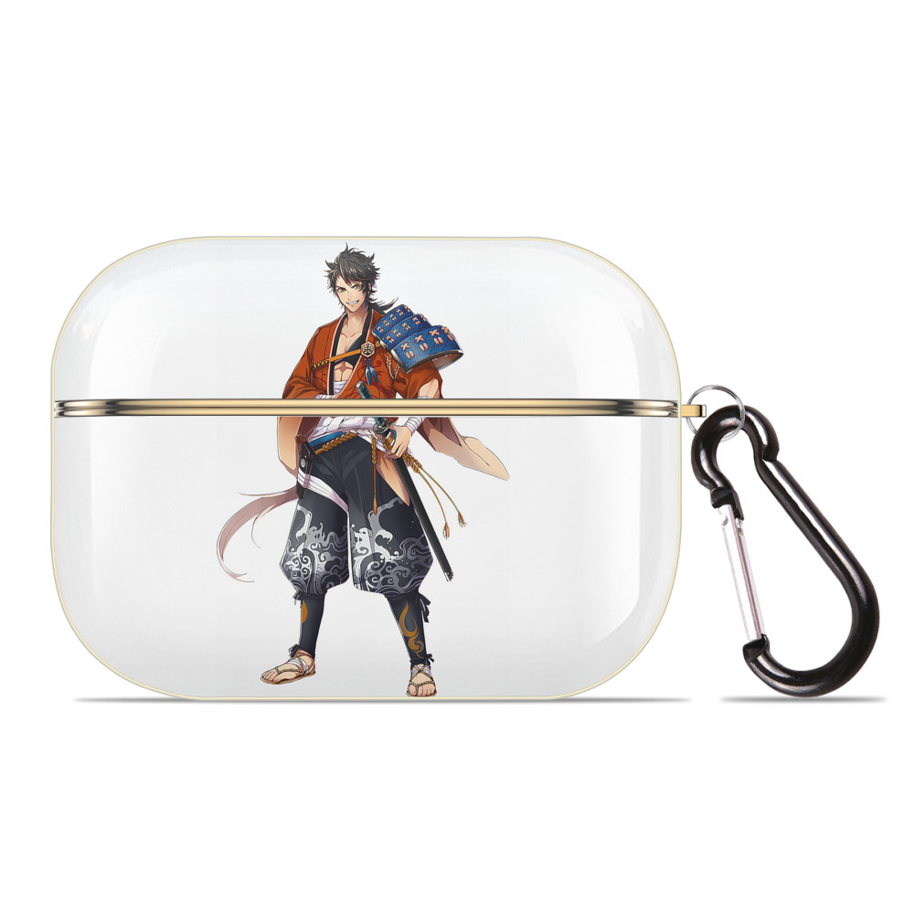 （画像用） 刀剣乱舞 Touken Ranbu 【AirPods Pro用】ハードシェル保護ケース｜耐衝撃・防指紋・カラビナ付き商品仕様