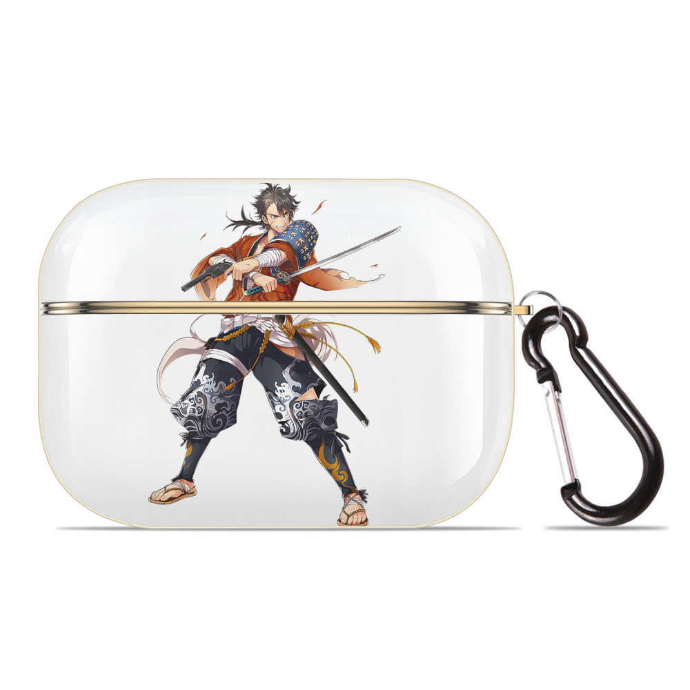 （画像用） 刀剣乱舞 Touken Ranbu 【AirPods Pro用】ハードシェル保護ケース｜耐衝撃・防指紋・カラビナ付き商品仕様