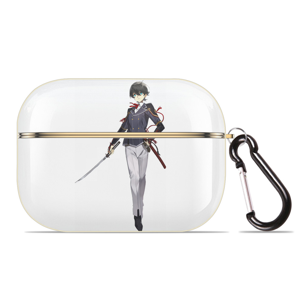 （画像用） 刀剣乱舞 Touken Ranbu 【AirPods Pro用】ハードシェル保護ケース｜耐衝撃・防指紋・カラビナ付き商品仕様
