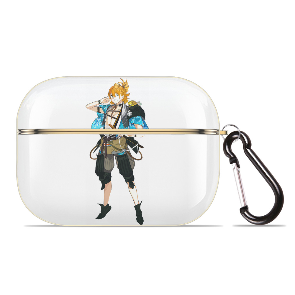 （画像用） 刀剣乱舞 Touken Ranbu 【AirPods Pro用】ハードシェル保護ケース｜耐衝撃・防指紋・カラビナ付き商品仕様