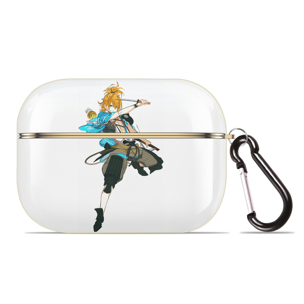 （画像用） 刀剣乱舞 Touken Ranbu 【AirPods Pro用】ハードシェル保護ケース｜耐衝撃・防指紋・カラビナ付き商品仕様