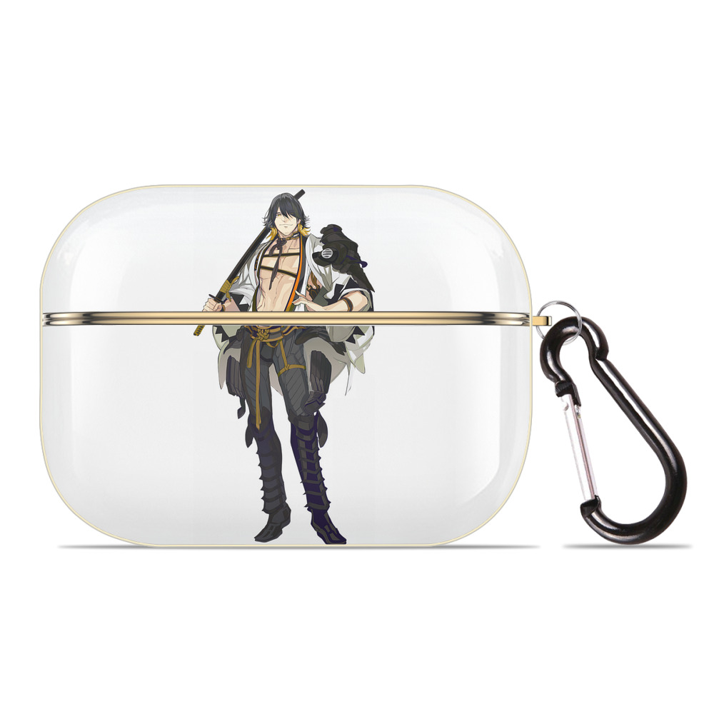 （画像用） 刀剣乱舞 Touken Ranbu 【AirPods Pro用】ハードシェル保護ケース｜耐衝撃・防指紋・カラビナ付き商品仕様