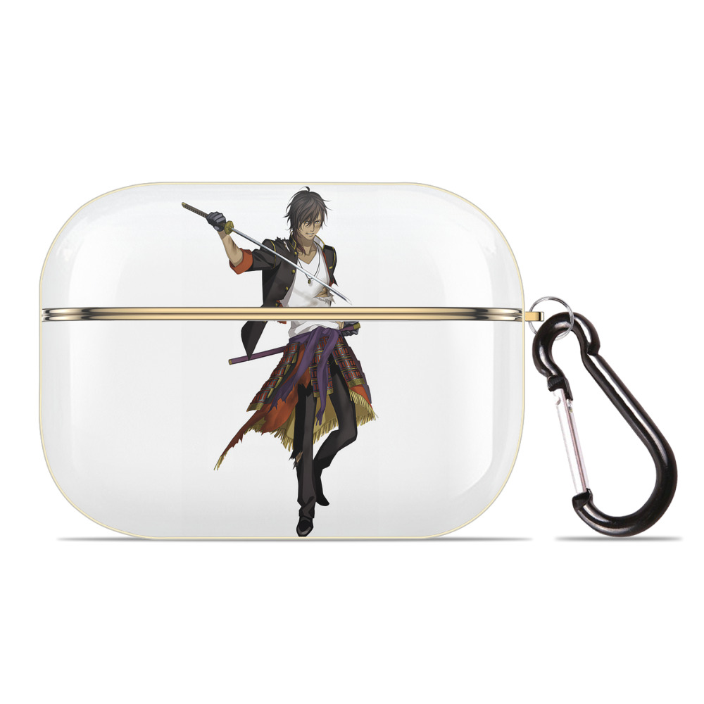 （画像用） 刀剣乱舞 Touken Ranbu 【AirPods Pro用】ハードシェル保護ケース｜耐衝撃・防指紋・カラビナ付き商品仕様