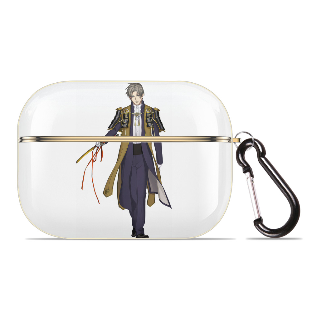 （画像用） 刀剣乱舞 Touken Ranbu 【AirPods Pro用】ハードシェル保護ケース｜耐衝撃・防指紋・カラビナ付き商品仕様