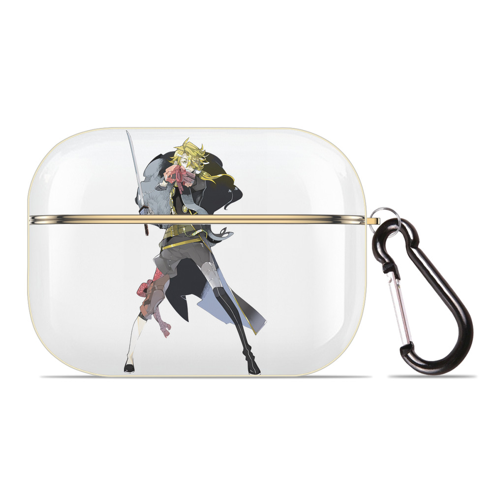 （画像用） 刀剣乱舞 Touken Ranbu 【AirPods Pro用】ハードシェル保護ケース｜耐衝撃・防指紋・カラビナ付き商品仕様