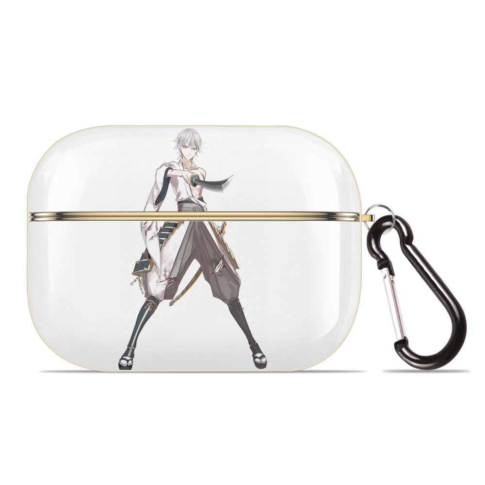 （画像用） 刀剣乱舞 Touken Ranbu 【AirPods Pro用】ハードシェル保護ケース｜耐衝撃・防指紋・カラビナ付き商品仕様