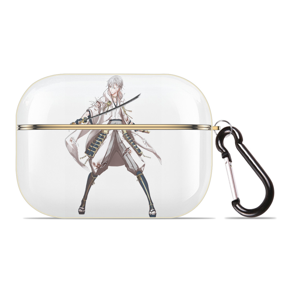 （画像用） 刀剣乱舞 Touken Ranbu 【AirPods Pro用】ハードシェル保護ケース｜耐衝撃・防指紋・カラビナ付き商品仕様