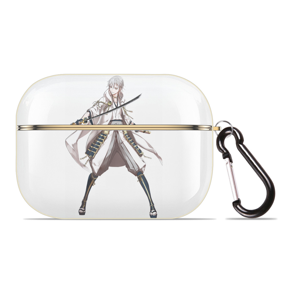 （画像用） 刀剣乱舞 Touken Ranbu 【AirPods Pro用】ハードシェル保護ケース｜耐衝撃・防指紋・カラビナ付き商品仕様