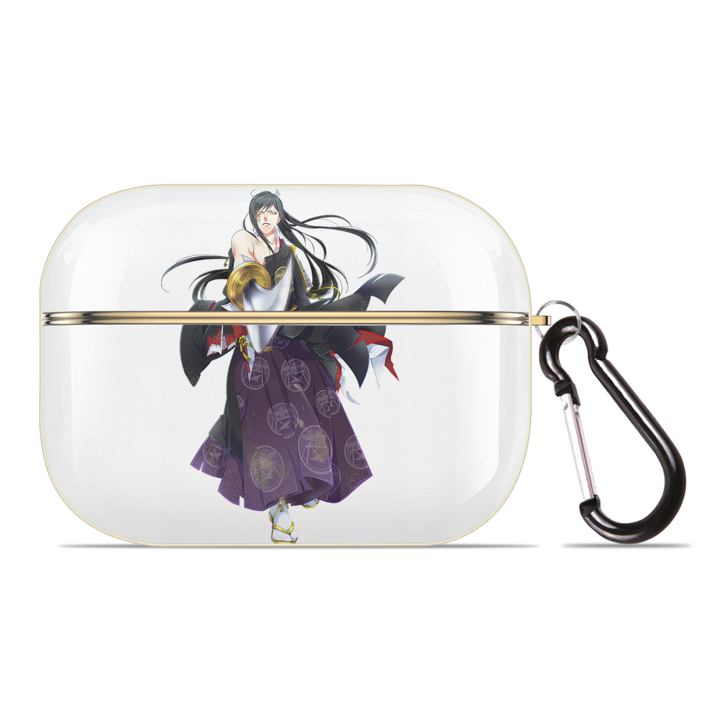 （画像用） 刀剣乱舞 Touken Ranbu 【AirPods Pro用】ハードシェル保護ケース｜耐衝撃・防指紋・カラビナ付き商品仕様