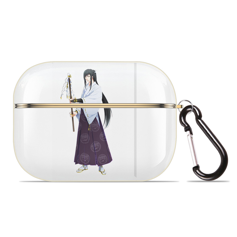 （画像用） 刀剣乱舞 Touken Ranbu 【AirPods Pro用】ハードシェル保護ケース｜耐衝撃・防指紋・カラビナ付き商品仕様