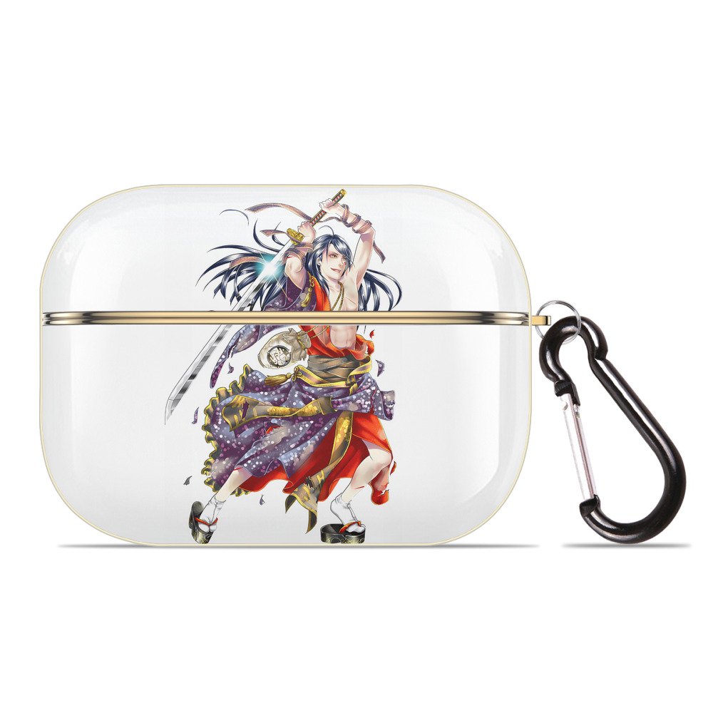 （画像用） 刀剣乱舞 Touken Ranbu 【AirPods Pro用】ハードシェル保護ケース｜耐衝撃・防指紋・カラビナ付き商品仕様