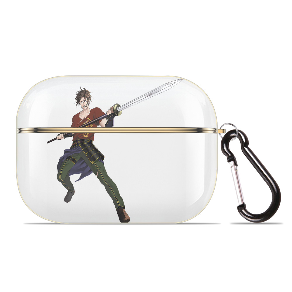 （画像用） 刀剣乱舞 Touken Ranbu 【AirPods Pro用】ハードシェル保護ケース｜耐衝撃・防指紋・カラビナ付き商品仕様
