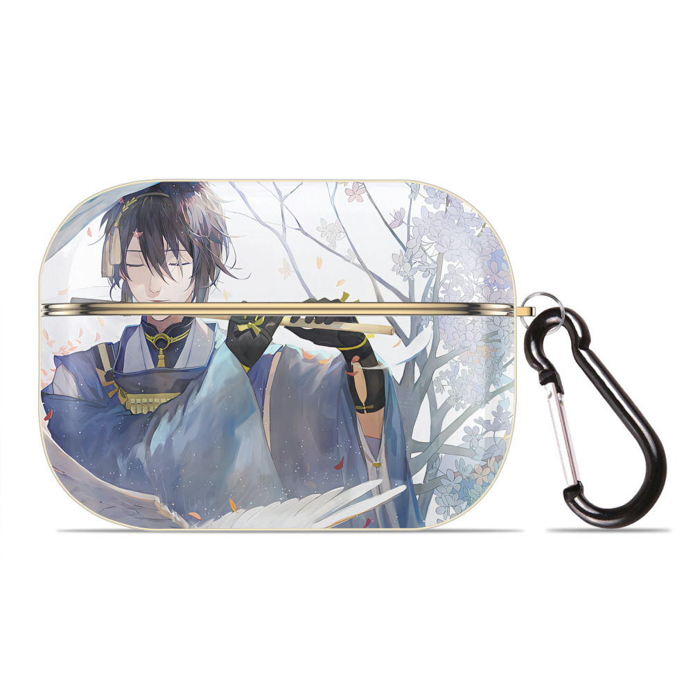 （画像用） 刀剣乱舞 Touken Ranbu 【AirPods Pro用】ハードシェル保護ケース｜耐衝撃・防指紋・カラビナ付き商品仕様
