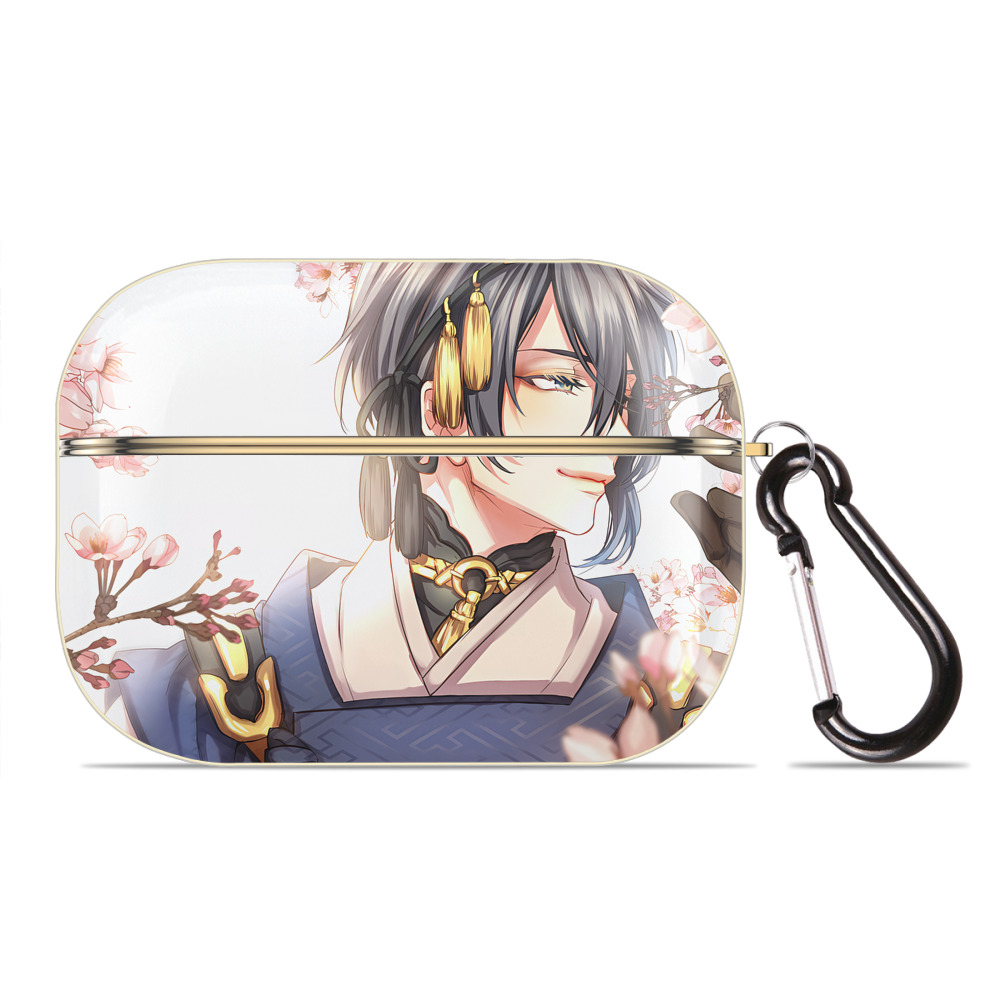 （画像用） 刀剣乱舞 Touken Ranbu 【AirPods Pro用】ハードシェル保護ケース｜耐衝撃・防指紋・カラビナ付き商品仕様