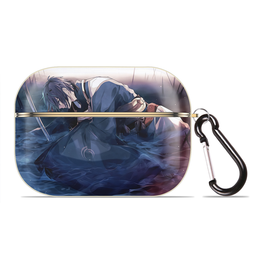 （画像用） 刀剣乱舞 Touken Ranbu 【AirPods Pro用】ハードシェル保護ケース｜耐衝撃・防指紋・カラビナ付き商品仕様