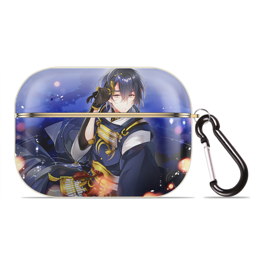 （画像用） 刀剣乱舞 Touken Ranbu 【AirPods Pro用】ハードシェル保護ケース｜耐衝撃・防指紋・カラビナ付き商品仕様