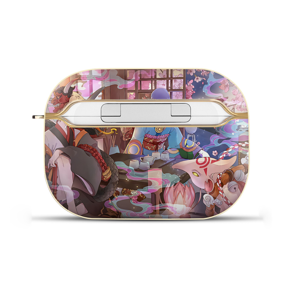 （画像用） 刀剣乱舞 Touken Ranbu 【AirPods Pro用】ハードシェル保護ケース｜耐衝撃・防指紋・カラビナ付き商品仕様