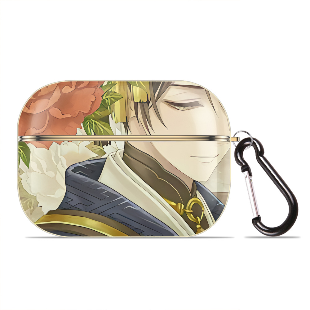 （画像用） 刀剣乱舞 Touken Ranbu 【AirPods Pro用】ハードシェル保護ケース｜耐衝撃・防指紋・カラビナ付き商品仕様