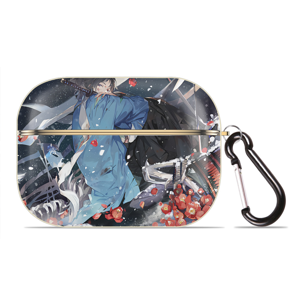 （画像用） 刀剣乱舞 Touken Ranbu 【AirPods Pro用】ハードシェル保護ケース｜耐衝撃・防指紋・カラビナ付き商品仕様