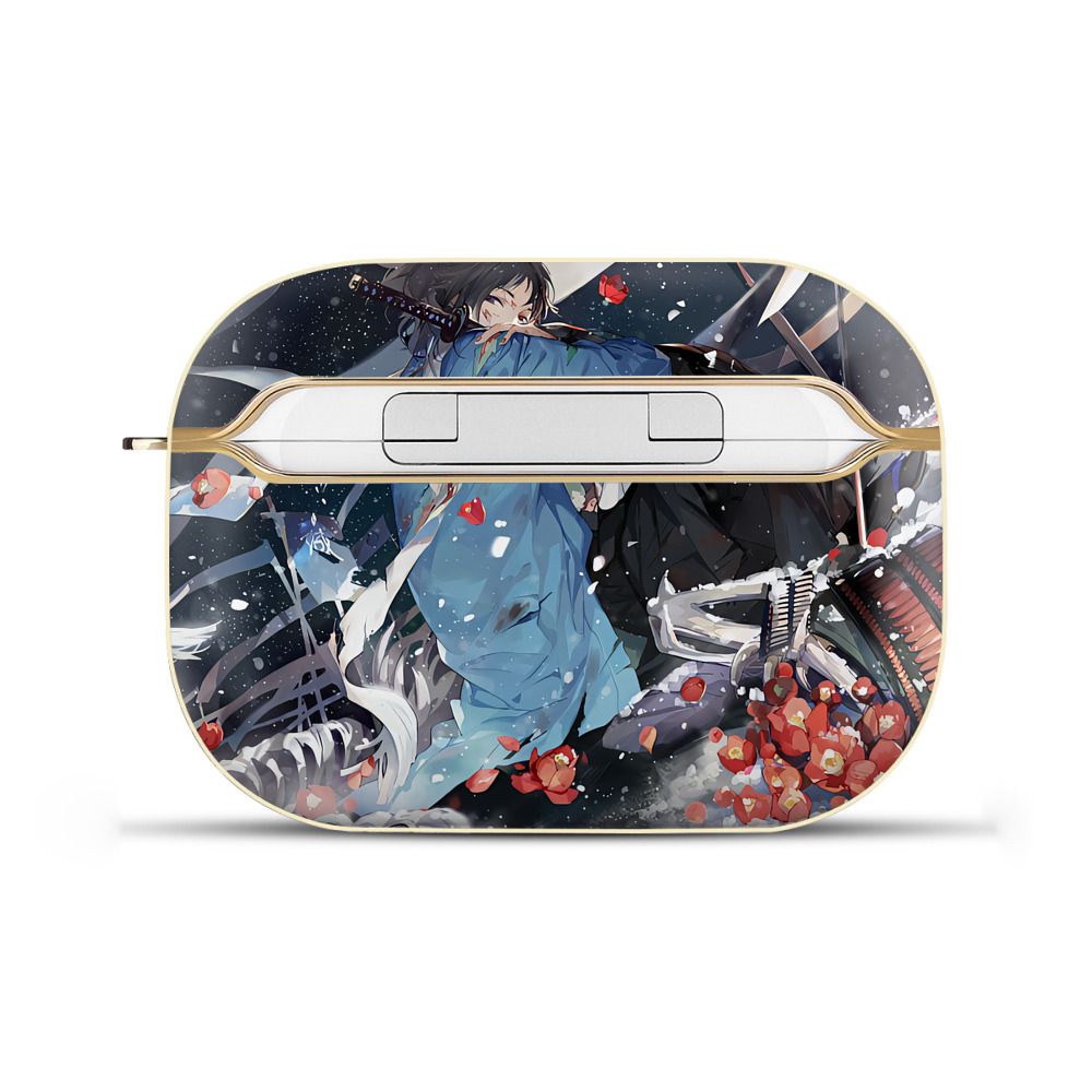 （画像用） 刀剣乱舞 Touken Ranbu 【AirPods Pro用】ハードシェル保護ケース｜耐衝撃・防指紋・カラビナ付き商品仕様