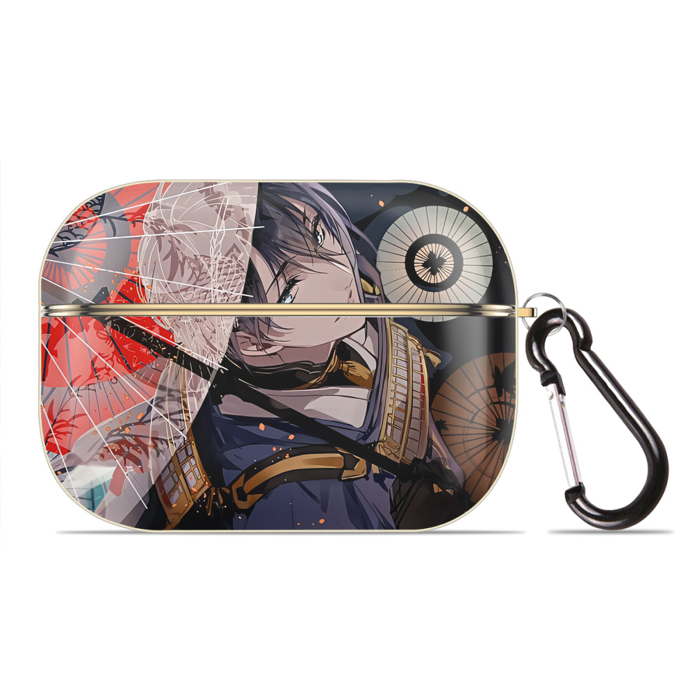 （画像用） 刀剣乱舞 Touken Ranbu 【AirPods Pro用】ハードシェル保護ケース｜耐衝撃・防指紋・カラビナ付き商品仕様