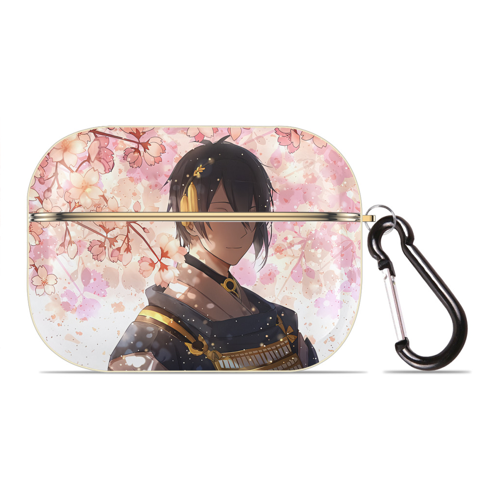 （画像用） 刀剣乱舞 Touken Ranbu 【AirPods Pro用】ハードシェル保護ケース｜耐衝撃・防指紋・カラビナ付き商品仕様