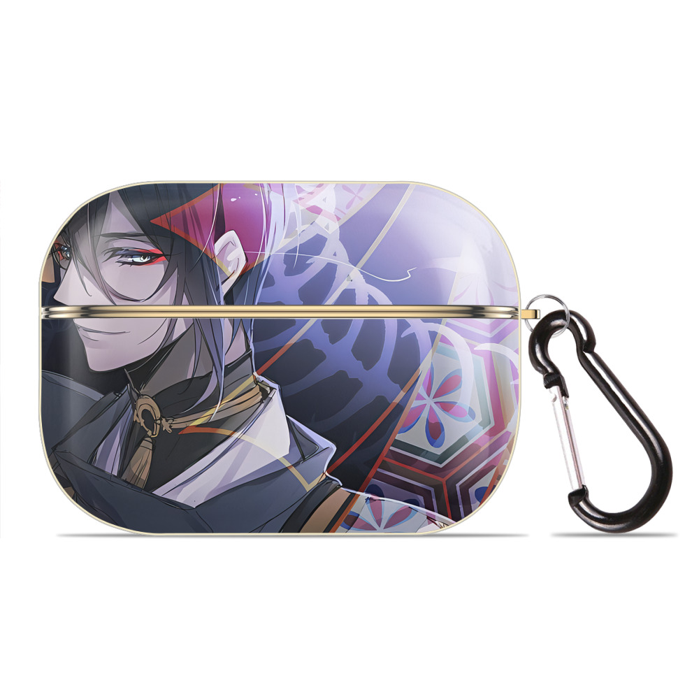 （画像用） 刀剣乱舞 Touken Ranbu 【AirPods Pro用】ハードシェル保護ケース｜耐衝撃・防指紋・カラビナ付き商品仕様